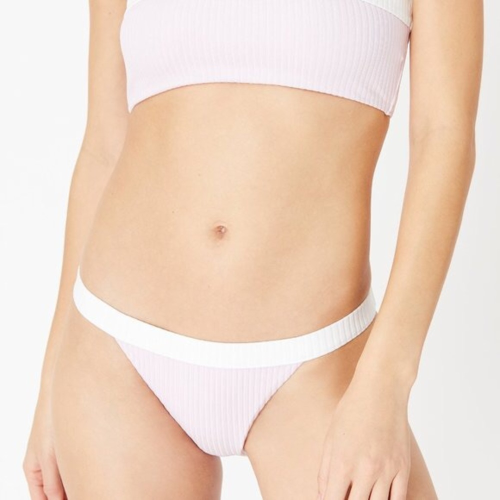 Onia Leila Tahiti Pink Bikini Bottom